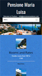 Mobile Screenshot of pensionemarialuisa.com